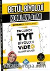 Betül Biyoloji Konu Anlatımı 28 Günde TYT Biyoloji Video Kamp Kitabı