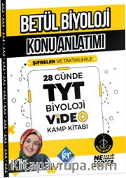 Betül Biyoloji Konu Anlatımı 28 Günde TYT Biyoloji Video Kamp Kitabı