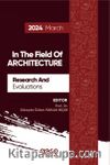 Research And Evaluations In The Field Of Architecture 2024 March