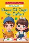 Kılavuz Dik Çizgili Yazı Defteri