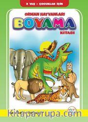 Orman Hayvanları Boyama Kitabı