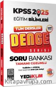 2025 KPSS Eğitim Bilimleri Tüm Dersler Denge Serisi Tamamı Çözümlü Soru Bankası