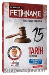 Adli İdari Hakimlik Fetihname Tarih 15 Deneme Çözümlü