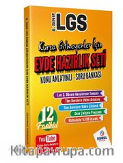 8.Sınıf LGS Kursa Gitmeyenler İçin Evde Hazırlık Seti Konu Anlatımlı Soru Bankası