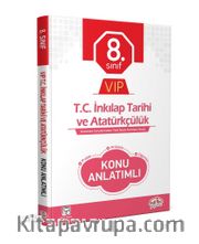 8. Sınıf Vip T.C. İnkılap Tarihi ve Atatürkçülük Konu Anlatımlı