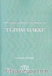 Uluslararası Hukukta ve Türkiye'de  Eğitim Hakkı