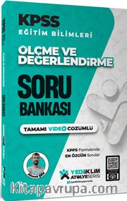 2025 Atölye Serisi KPSS Eğitim Bilimleri Ölçme ve Değerlendirme Tamamı Video Çözümlü Soru Bankası