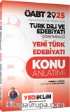 2025 ÖABT Türk Dili ve Edebiyatı Öğretmenliği Yeni Türk Edebiyatı Konu Anlatımı