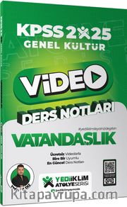 2025 KPSS Genel Kültür Vatandaşlık Video Ders Notları