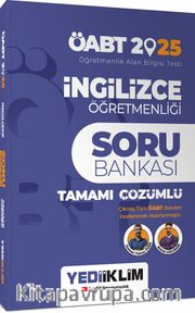 2025 ÖABT İngilizce Öğretmenliği Tamamı Çözümlü Soru Bankası