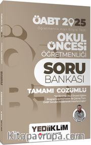 2025 ÖABT Okul Öncesi Öğretmenliği Tamamı Çözümlü Soru Bankası