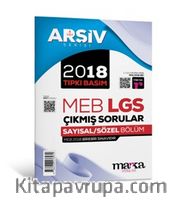 2018 LGS 8. Sınıf Arşiv Serisi Tıpkı Basım Çıkmış Sorular Tamamı Video Çözümlü