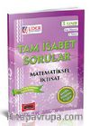 Tam İsabet Sorular Matematiksel İktisat 3. Sınıf 5. Yarıyıl