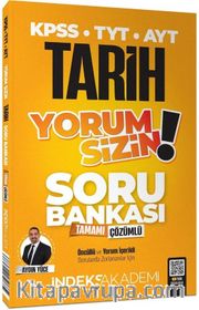 2025 KPSS TYT AYT Tarih Yorum Sizin Soru Bankası Çözümlü 