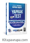 2025 KPSS Genel Yetenek Matematik Çek Kopart Yaprak Test
