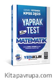 2025 KPSS Genel Yetenek Matematik Çek Kopart Yaprak Test
