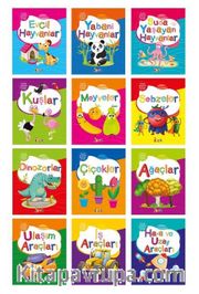 Küçük Kaşifin Boyama Kitabı (12 Kitap)