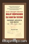 Sultan II. Abdulhamid'e Takdim Edilen Malay Dünyasının İlk Kur'an Tefsiri Tercümanu'l Müstefidin Keşif Hikayesi (Açe-Mekke-İstanbul-Bursa)