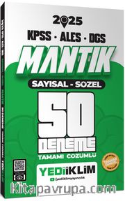2025 KPSS ALES DGS Sayısal Sözel Mantık Tamamı Çözümlü 50 Deneme