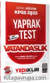 2025 KPSS Genel Kültür Vatandaşlık Çek Kopart Yaprak Test