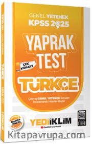2025 KPSS Genel Yetenek Türkçe Çek Kopart Yaprak Test