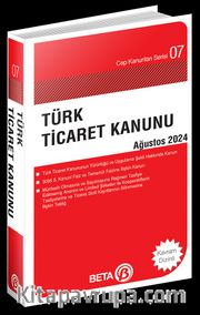 Türk Ticaret Kanunu / Cep-07