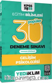 2025 KPSS Eğitim Bilimleri 30 Gelişim Psikolojisi Tamamı Çözümlü Deneme Sınavı