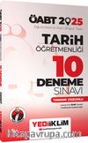 2025 ÖABT Tarih Öğretmenliği Tamamı Çözümlü 10 Deneme Sınavı