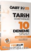 2025 ÖABT Tarih Öğretmenliği Tamamı Çözümlü 10 Deneme Sınavı