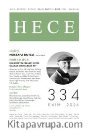 Hece Dergisi Sayı: 334 Ekim 2024