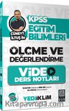 KPSS Eğitim Bilimleri Ölçme ve Değerlendirme Cüneyt İltuş İle Video Ders Notları