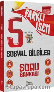 2025 Farklı İsem 5. Sınıf Sosyal Bilgiler Soru Bankası