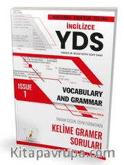 YDS İngilizce Vocabulary and Grammar Issue 1