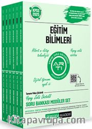 2025 KPSS Eğitim Bilimleri Tamamı Video Çözümlü Soru Bankası Modüler Seti - (6 Kitap)