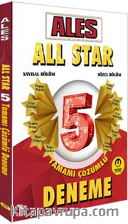 ALES All Star 5 Çözümlü Deneme