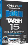 2025 KPSS Genel Kültür Börü Tarih Tamamı Çözümlü 15 Deneme Sınavı
