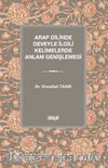 Arap Dilinde Deveyle İlgili Kelimelerde Anlam Genişlemesi