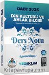 2025 ÖABT Din Kültürü ve Ahlak Bilgisi Ders Notları