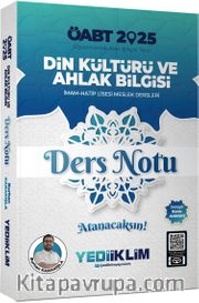 2025 ÖABT Din Kültürü ve Ahlak Bilgisi Ders Notları