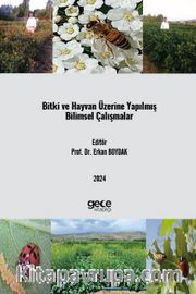 Bitki ve Hayvan Üzerine Yapılmış Bilimsel Çalışmalar