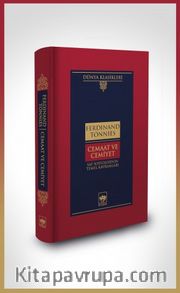 Cemaat ve Cemiyet <br /> Saf Sosyolojinin Temel Kavramları