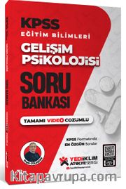 KPSS Eğitim Bilimleri Gelişim Psikolojisi Tamamı Video Çözümlü Soru Bankası