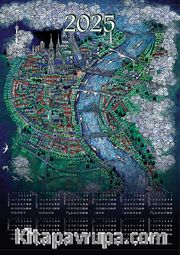 2025 Takvimli Poster - Minyatürler - Nusret Çolpan Köln