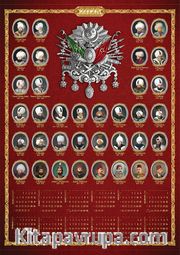 2025 Takvimli Poster - Osmanlı Padişahları