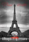 2025 Takvimli Poster - Şehirler - Paris