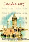 2025 Takvimli Poster - Şehirler - İstanbul