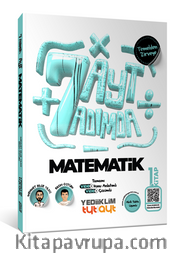 AYT Yedi Adımda Temelden Zirveye Matematik Tamamı Video Konu Anlatımlı ve Tamamı Video Çözümlü Soru Bankası 1. Kitap