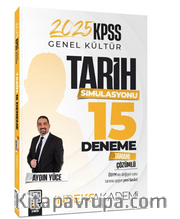 2025 KPSS Tarih Simülasyonu 15 Deneme Çözümlü 