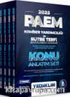 2025 PAEM Komiser Yardımcılığı ve Rütbe Terfi Sınavlarına Hazırlık TCK, CMK, PVSK, GKDK Cumhurbaşkanlığı Kararnameleri ve İlgili Güncel Mevzuat Değişiklikleri Konu Anlatım Seti (4 Modül)