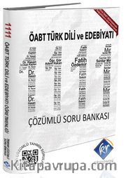ÖABT Türk Dili ve Edebiyatı 1111 Çözümlü Soru Bankası